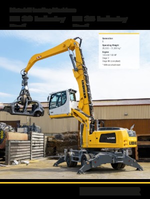 Manipuladores de materiales Liebherr LH 35 M Industry Litronic