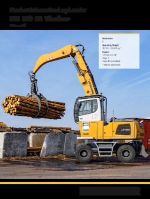 Manipuladores de materiales Liebherr LH 50 M Timber Litronic
