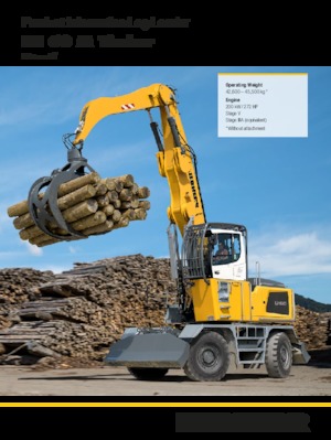 Manipuladores de materiales Liebherr LH 60 M Timber Litronic