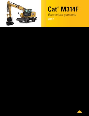 Excavadoras hidráulicas  de ruedas Caterpillar M314F