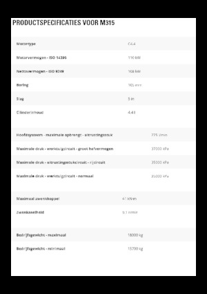 Excavadoras hidráulicas  de ruedas Caterpillar M315