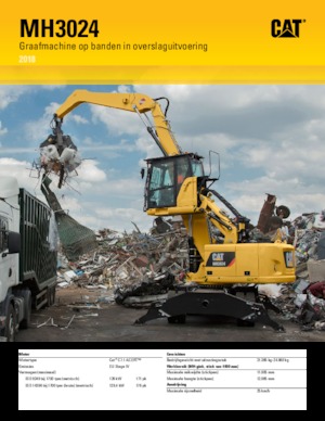 Manipuladores de materiales Caterpillar MH3024