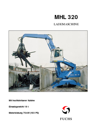 Manipuladores de materiales Fuchs MHL 320
