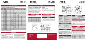 Manipuladores de materiales Fuchs MHL 331
