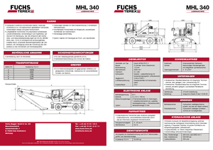 Manipuladores de materiales Terex-Fuchs MHL 340