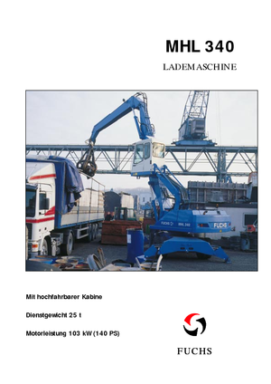 Manipuladores de materiales Fuchs MHL 340