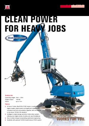 Manipuladores de materiales Terex-Fuchs MHL 350