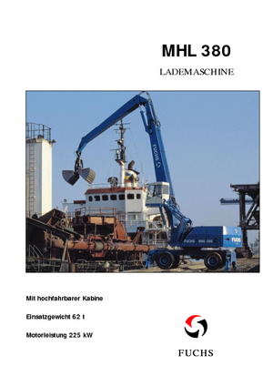 Manipuladores de materiales Fuchs MHL 380