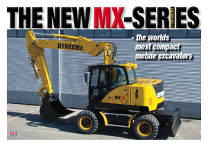Excavadoras hidráulicas  de ruedas Hydrema MX 16