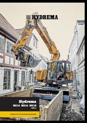 Excavadoras hidráulicas  de ruedas Hydrema MX 14