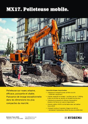 Excavadoras hidráulicas  de ruedas Hydrema MX 17