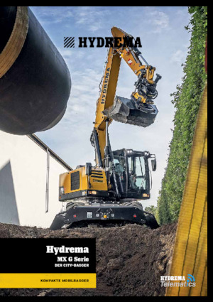 Excavadoras hidráulicas  de ruedas Hydrema MX 14 G