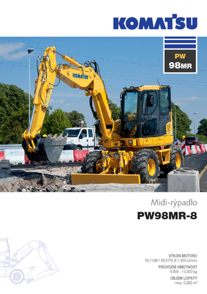 Excavadoras hidráulicas  de ruedas Komatsu PW98MR-8