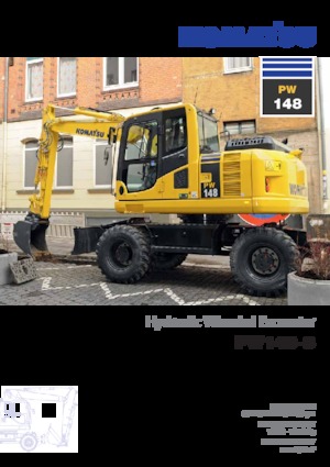 Excavadoras hidráulicas  de ruedas Komatsu PW148-8