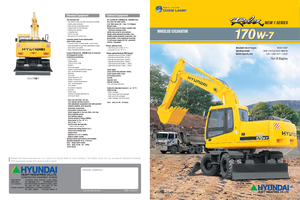 Excavadoras hidráulicas  de ruedas Hyundai R 170 W 7