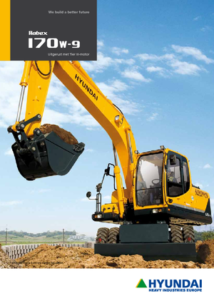 Excavadoras hidráulicas  de ruedas Hyundai R 170 W 9
