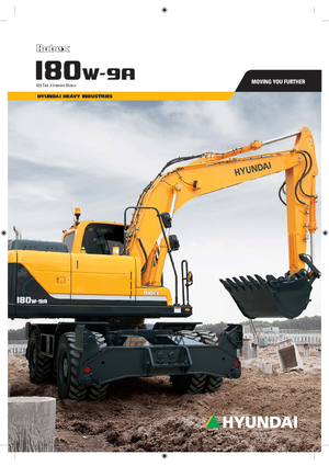 Excavadoras hidráulicas  de ruedas Hyundai R 180 W 9 A