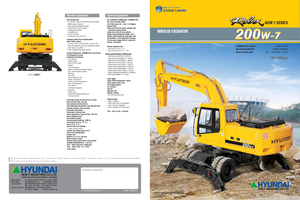 Excavadoras hidráulicas  de ruedas Hyundai R 200 W 7