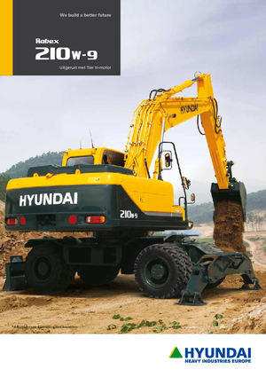 Excavadoras hidráulicas  de ruedas Hyundai R 210 W 9