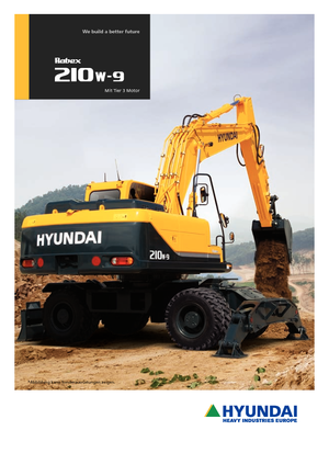 Excavadoras hidráulicas  de ruedas Hyundai R 210 W 9
