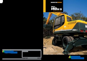 Excavadoras hidráulicas  de ruedas Hyundai R140W-9