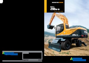 Excavadoras hidráulicas  de ruedas Hyundai R210W-9