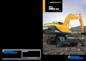 Excavadoras hidráulicas  de ruedas Hyundai R210W-9S