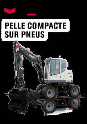 Excavadoras hidráulicas  de ruedas Schaeff TW 75