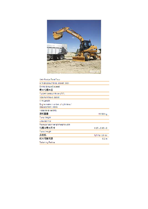 Excavadoras hidráulicas  de ruedas Case WX 145