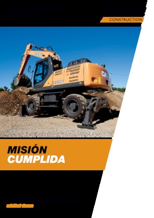 Excavadoras hidráulicas  de ruedas Case WX218
