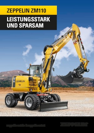 Excavadoras hidráulicas  de ruedas Zeppelin ZM110