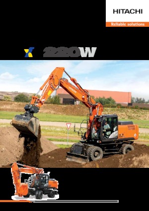Excavadoras de orugas Hitachi ZX220W-5B