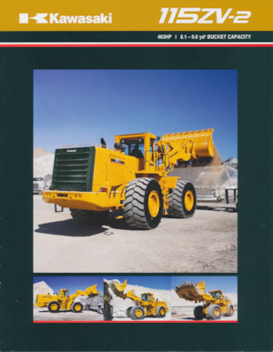 Cargadoras de ruedas Kawasaki 115Z V-2