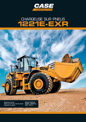 Cargadoras de ruedas Case 1221 E XR