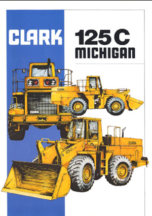 Cargadoras de ruedas Clark Michigan 125C