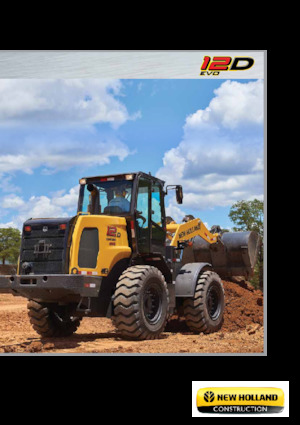 Cargadoras de ruedas New Holland 12D EVO