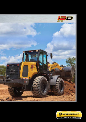 Cargadoras de ruedas New Holland 12D EVO