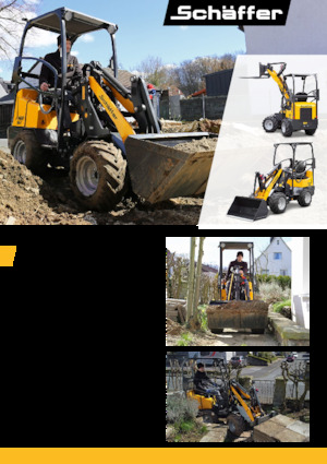 Cargadoras de ruedas Schäffer 1422 SGT 