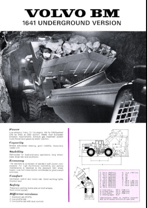 Cargadoras de ruedas Volvo 1641