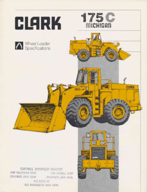 Cargadoras de ruedas Clark Michigan 175C