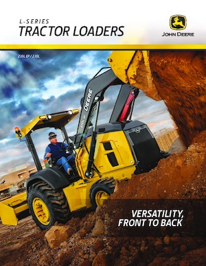 Cargadoras de ruedas John Deere Construction 210L EP