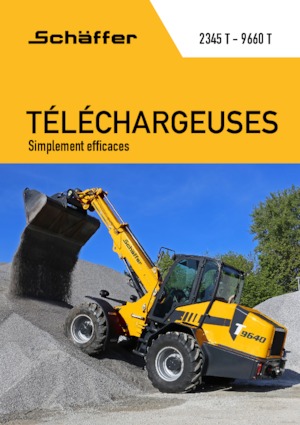 Cargadoras de ruedas Schäffer 2345 T