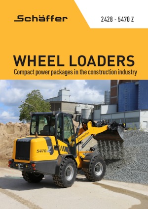 Cargadoras de ruedas Schäffer 2428 SLT