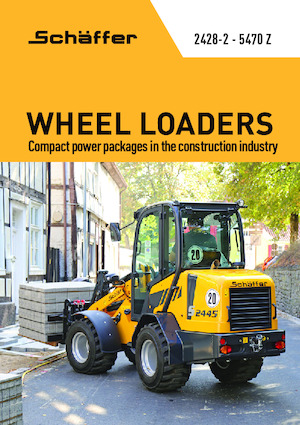 Cargadoras de ruedas Schäffer 2428-2