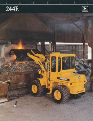 Cargadoras de ruedas John Deere Construction 244 E