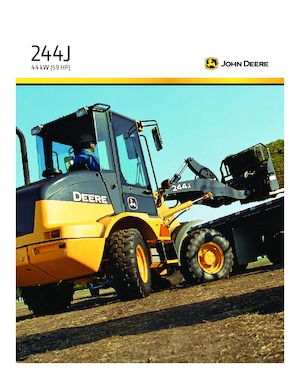 Cargadoras de ruedas John Deere Construction 244 J
