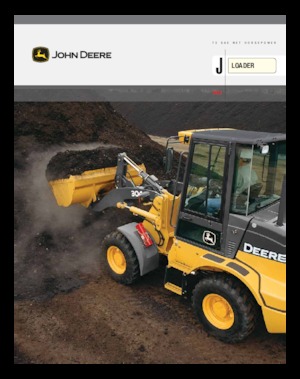 Cargadoras de ruedas John Deere Construction 304 J
