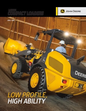 Cargadoras de ruedas John Deere Construction 204L