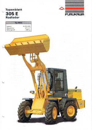 Cargadoras de ruedas Furukawa 305 E