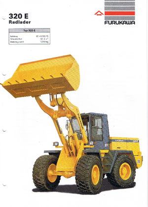 Cargadoras de ruedas Furukawa 320 E